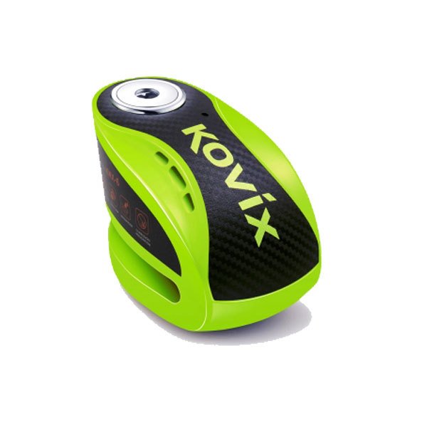 Kovix KNX10-FG Alarmlı Disk Kilidi Yeşil