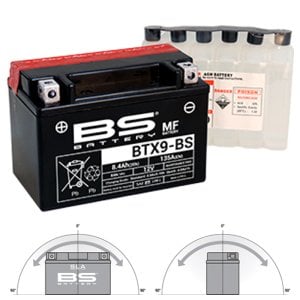 BS Battery BTX9-BS Motosiklet Aküsü