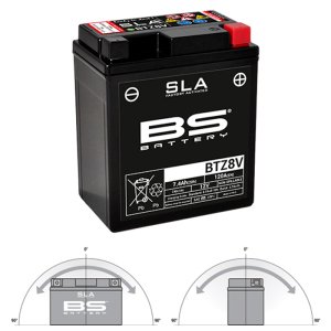 BS Battery BTZ8V SLA Motosiklet Aküsü