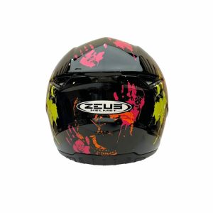 Zeus Kask ZS-811A Turuncu Siyah