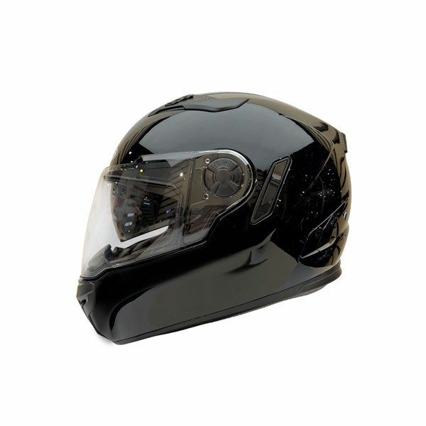 Zeus ZS-813A Kask Parlak Siyah