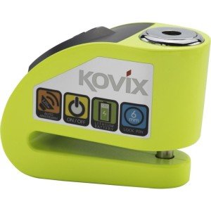 Kovix KD6-FG Alarmlı Disk Kilidi Neon Sarı