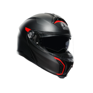 AGV Tour Modular Kask Solid Mat Metal Kırmızı