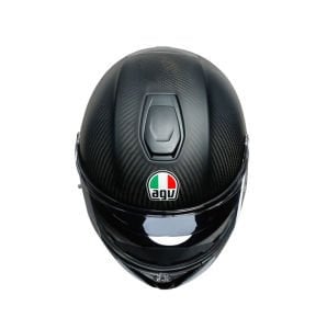 AGV Sport Modular Kask Carbon Kırmızı Beyaz