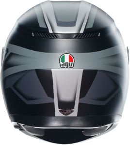 Agv K3 Kask Compound Mat Siyah Gri