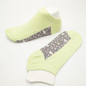 Bayan Sneakers Çorap İki renkli 6 Lı Paket