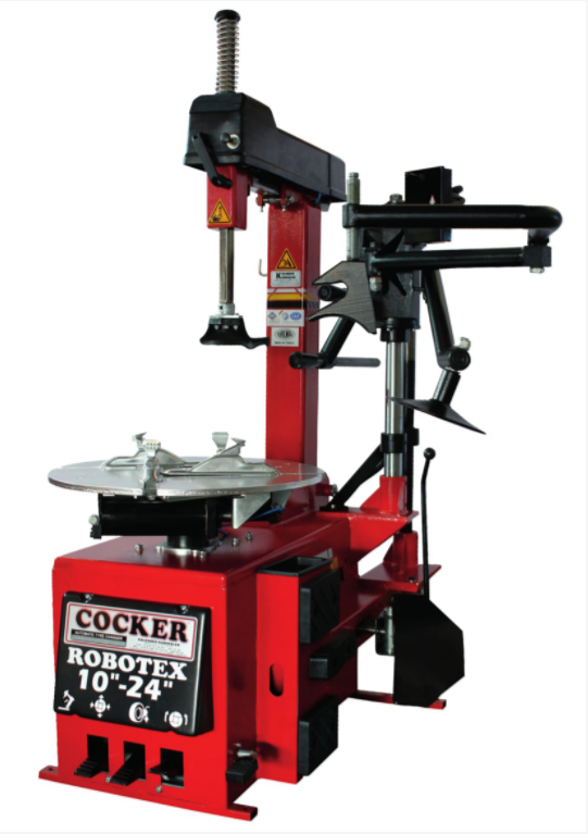 Cocker Robotex 10''- 24'' Yardımcı Kollu Lastik Sökme Takma Makinesi