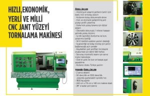 LASMİX MRT 26 - Cnc Jant Tornalama Makinesi