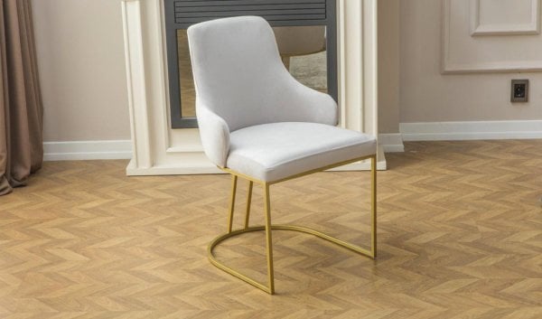 Loft Gold Ayaklı Sandalye Modeli
