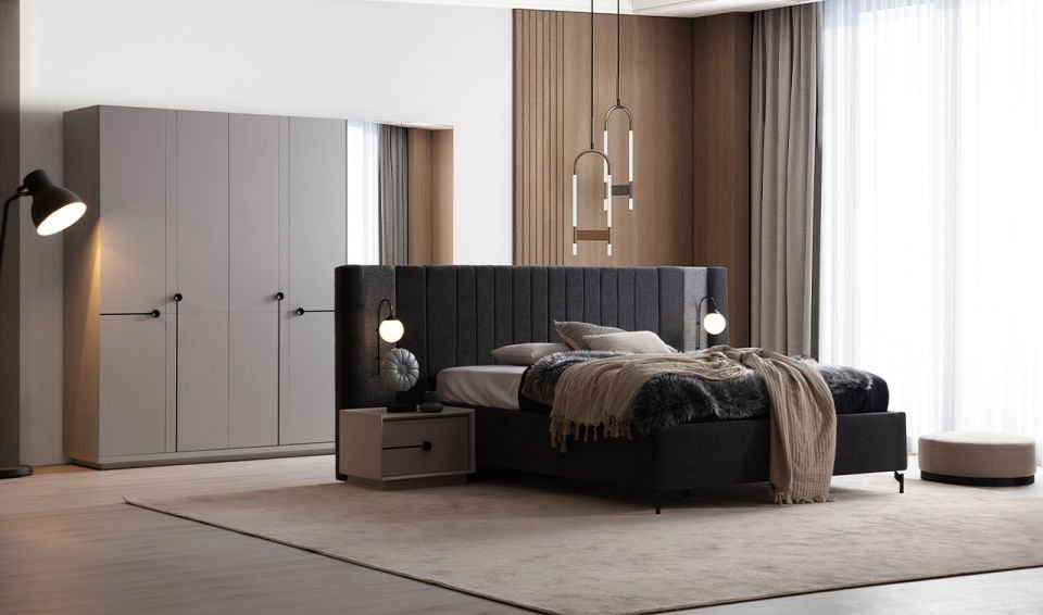 Olivia Modern Yatak Odası Takımı | Bazalı