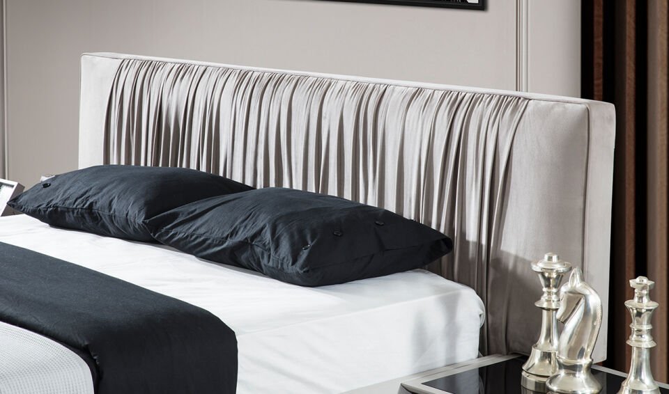 Silver Modern Yatak Odası Takımı | Bazalı