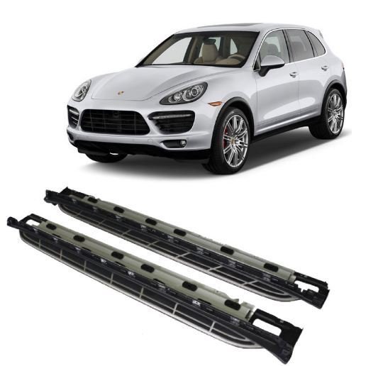 Porche cayenne yan basamak marşbiyel koruma 2011+