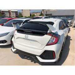 Honda civic fk7 için uygundur typer bagaj üstü spoiler 2016+ boyasız