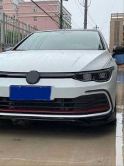 Vw golf 8 ön sis çerçevesi kaşı pianoblack 2021+