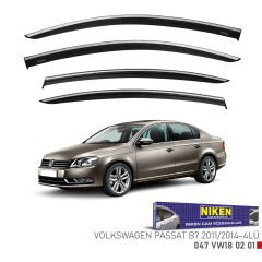 Vw passat b7 cam rüzgarlığı kromlu niken 2011 / 2014