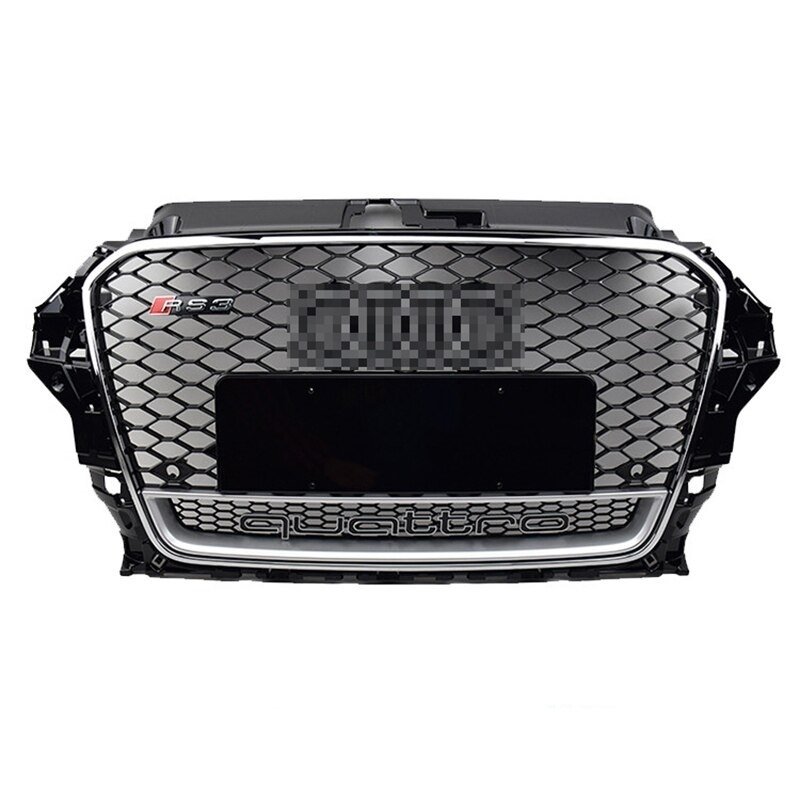 Audi a3 rs3 ön panjur ızgara krom siyah 2013 / 2016 quattro