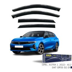 Opel astra L cam rüzgarlığı kromlu 2022+ niken
