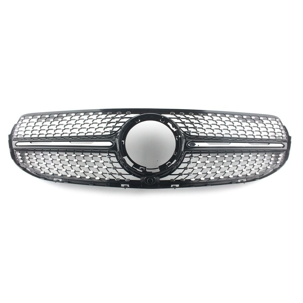 Mercedes w253 glc diamond ön panjur ızgara siyah çıta 2020+