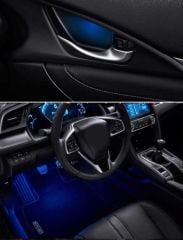 Honda civic fc5 uyumlu kapı iç ve ayak aydınlatma mavi
