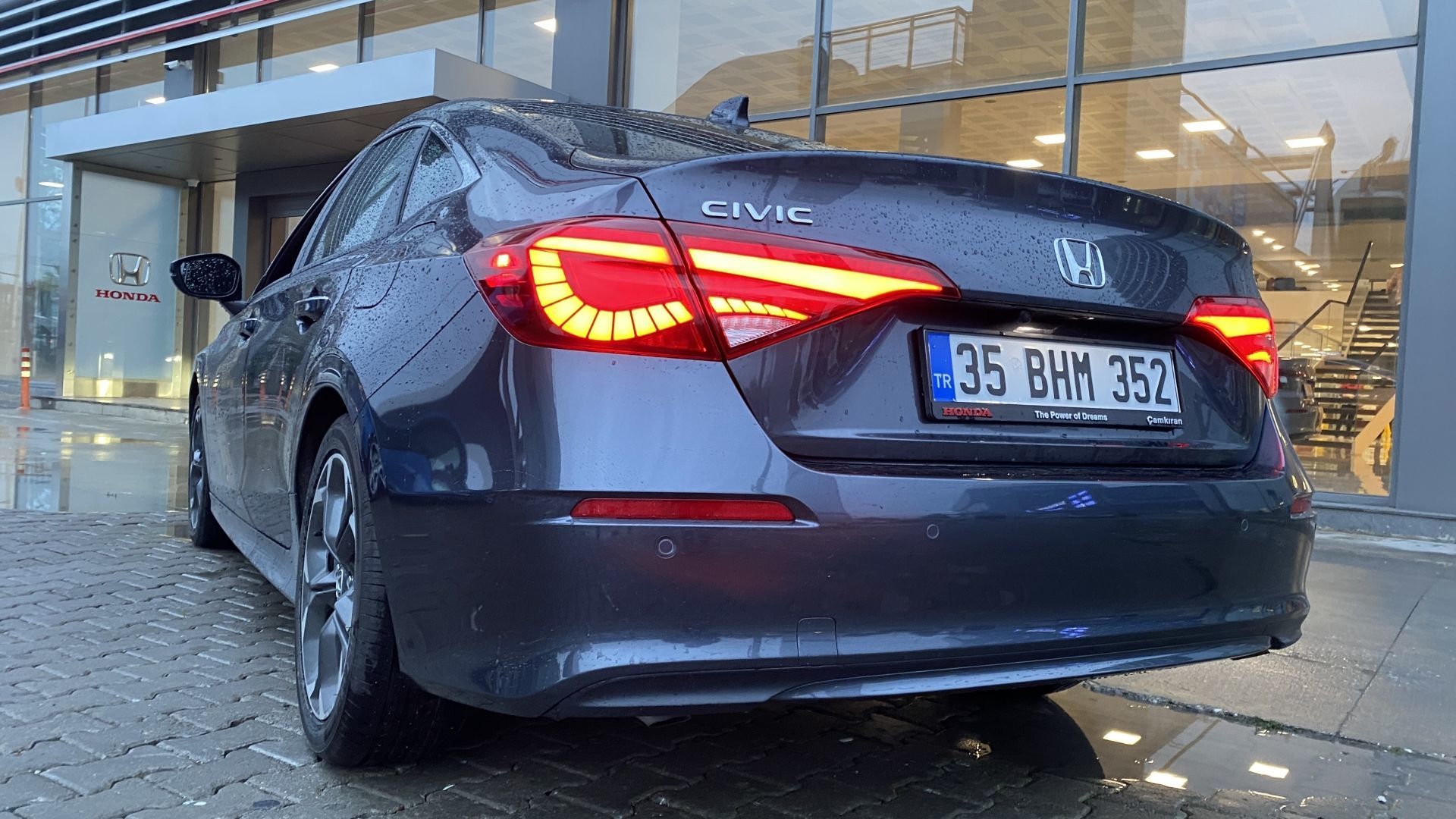 Honda civic fe1 stop lambası dragon kırmızı 2021+