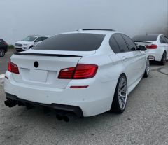 Bmw f10 bagaj üstü spoiler m4 model pianoblack 2010+