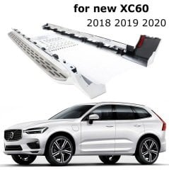 Volvo xc60 yan basamak marşbiyel koruma 2019+(Beyaz Boyalı)