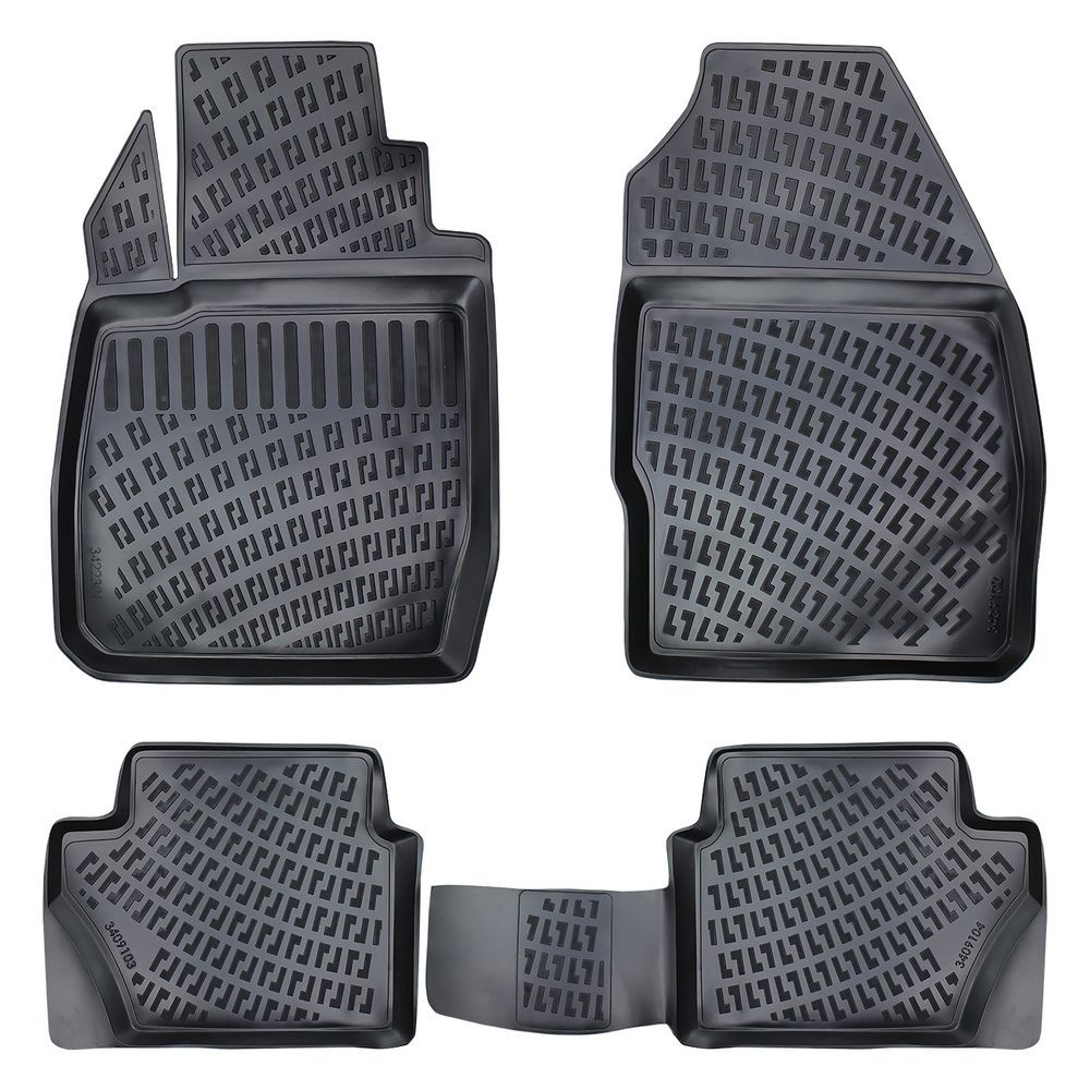 Ford fiesta 3d havuzlu paspas 2002 / 2008 Rizline