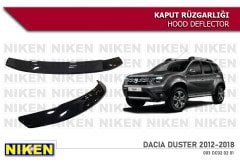 Dacia duster kaput rüzgarlığı koruyucu 2010 / 2018