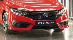 Honda civic fk7 için uygundur ön panjur ve far kaşları siyah 2016+