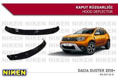 Dacia duster kaput rüzgarlığı koruyucu 2018+