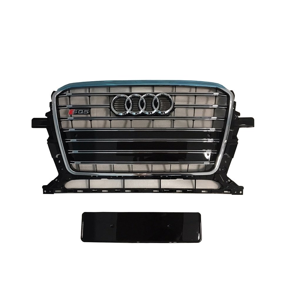 Audi q5 sq5 ön panjur ızgara 2012 / 2016 krom siyah
