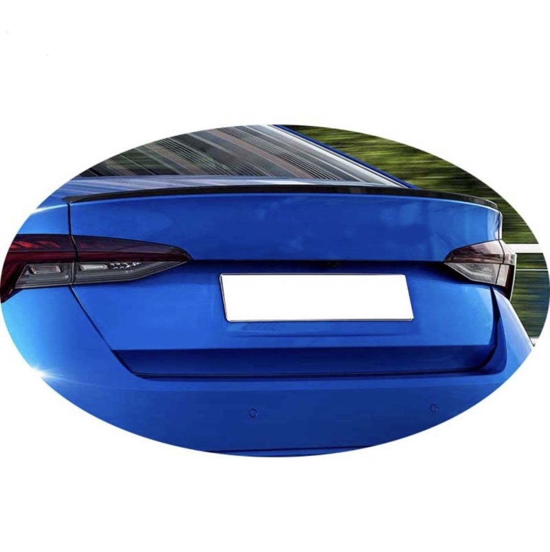 Skoda octavia bagaj üstü spoiler pianoblack 2021+