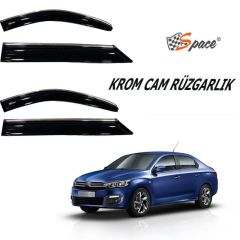 Citroen celysee krom cam rüzgarlığı 2014-2021 /CARU422