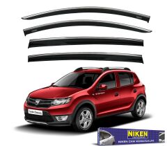 Dacia sandero cam rüzgarlığı kromlu 2013+ niken