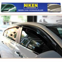 Dacia sandero cam rüzgarlığı kromlu 2013+ niken