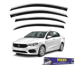 Fiat egea cam rüzgarlığı kromlu niken