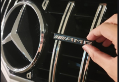 Mercedes w176 gtr ön panjur ızgara seti amg 2012 / 2016 a serisi