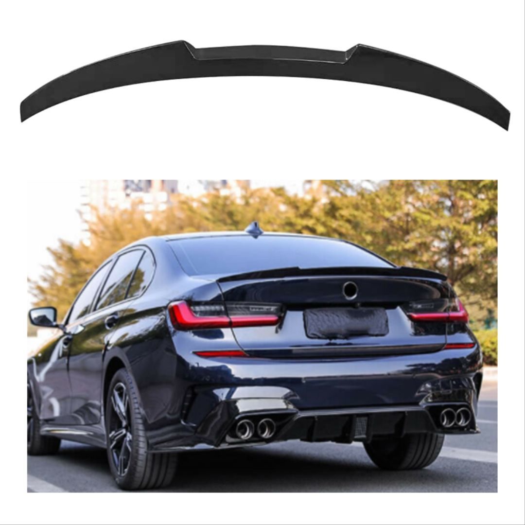 Bmw g20 m4 bagaj üstü spoiler pianoblack 2019+