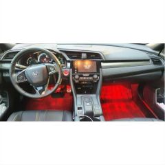 Honda civic fc5 uyumlu aydınlatma paketi kırmızı 2016+
