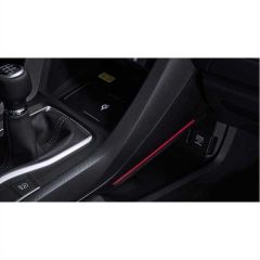 Honda civic fc5 uyumlu vites konsol aydınlatması kırmızı 2016+