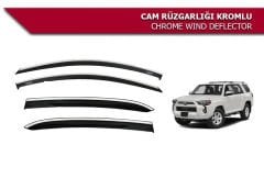 Toyota 4runner cam rüzgarlığı kromlu niken 2014+