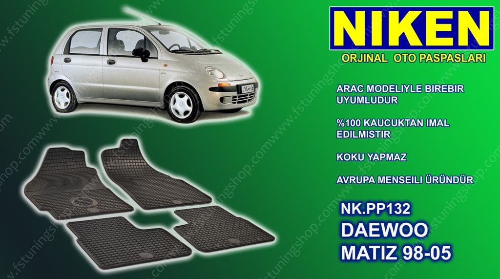 Daewoo matiz paspas kauçuk oem germany