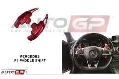 Mercedes w176 direksiyon f1 vites kulakçık paddle shift kırmızı