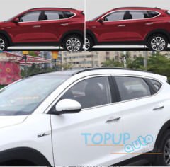 Hyundai tucson cam çerçevesi kenar çıtası krom tamtur 2015+