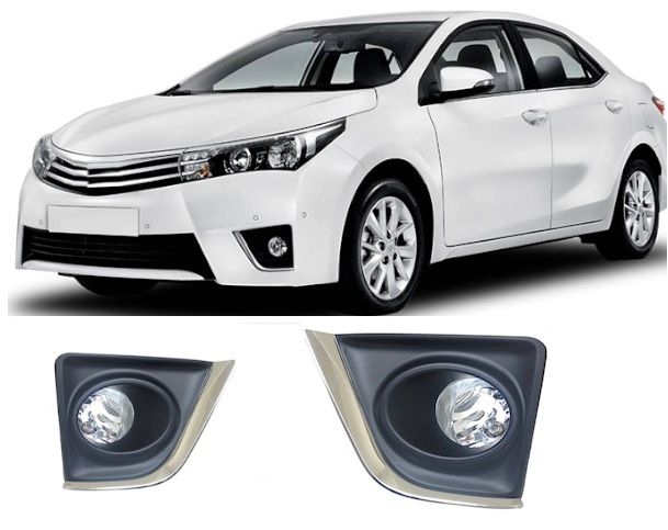 Toyota corolla sis lambası farı çerçeveli oem 2013 / 2016