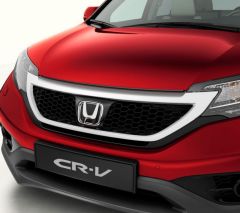 Honda crv ön panjur ızgara mat gri mugen 2013 / 2015 orjinal