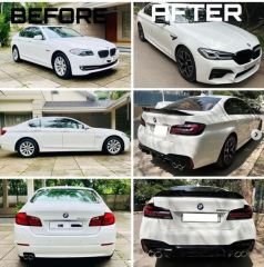 Bmw f10 g30 lci m5 dönüşüm body kit seti 2009 / 2016