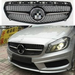 Mercedes w176 diamond amg ön panjur ızgara seti 2016+ a serisi