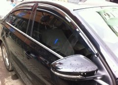 Vw jetta cam rüzgarlığı krom çıtalı 2011+