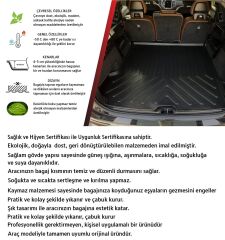 Dacia duster 2wd (4x2) bagaj havuzu paspası 2009-2017 Rizline